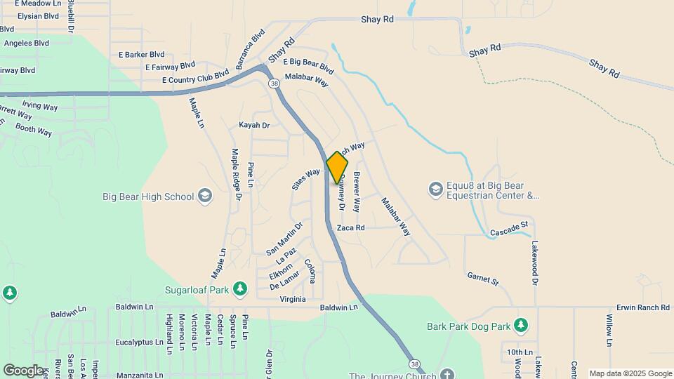333 Downey Dr Map and Location Details
