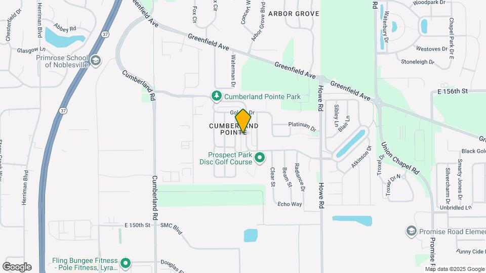 10227 Cumberland Pointe Blvd Map and Location Details