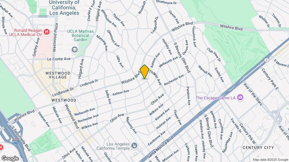 10581 Ashton Ave Mapa y Detalles de la Ubicación