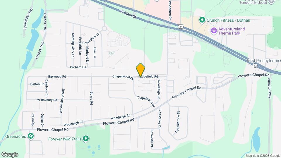 104 Edgefield Rd Map and Location Details