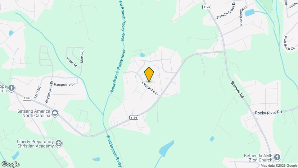 104 Brentwood Valley Dr Mapa y Detalles de la Ubicación