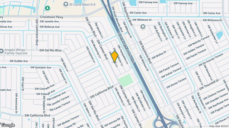 1842 SW Morelia Ln Map and Location Details