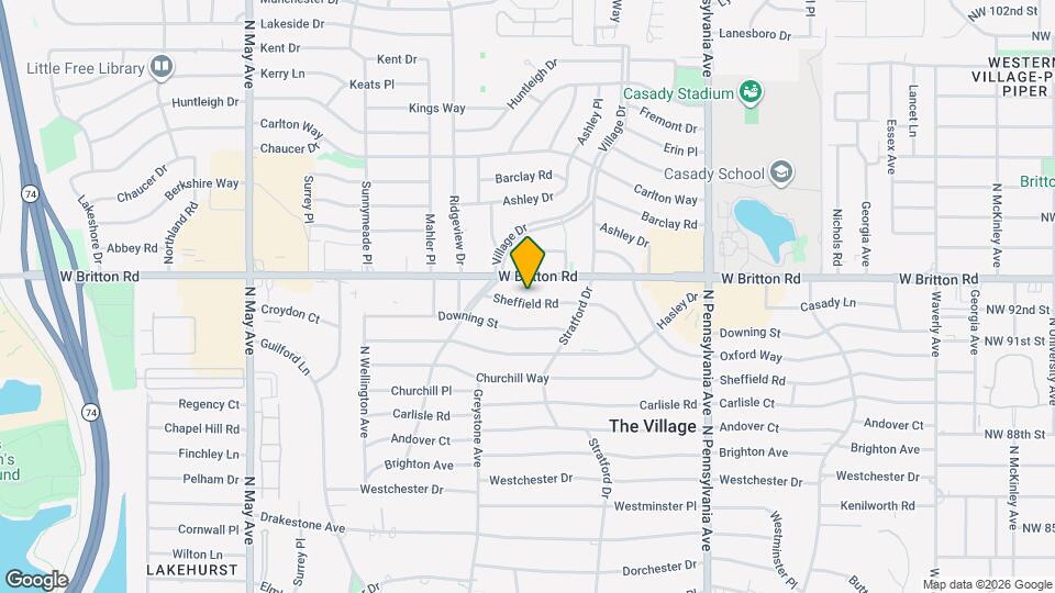 1945 Sheffield Rd Map and Location Details