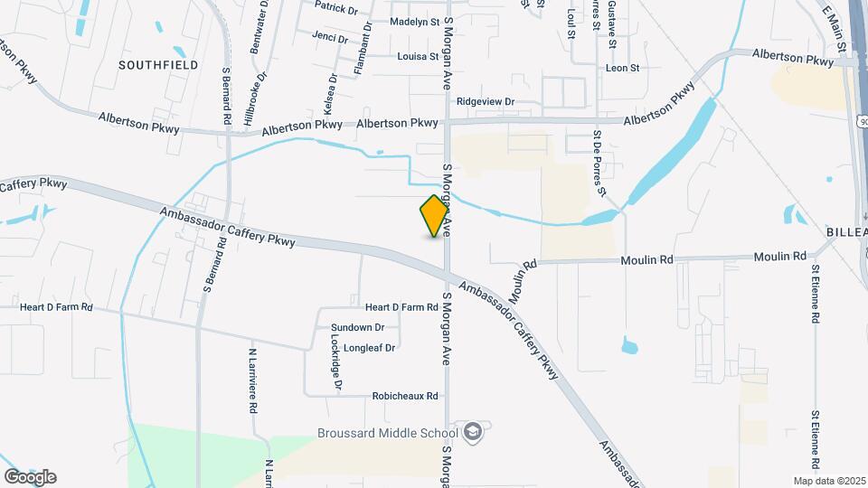 1026 S Morgan Ave Map and Location Details