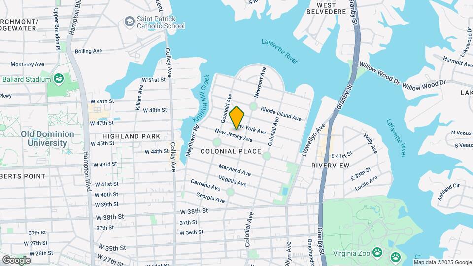 616 New Jersey Ave Map and Location Details