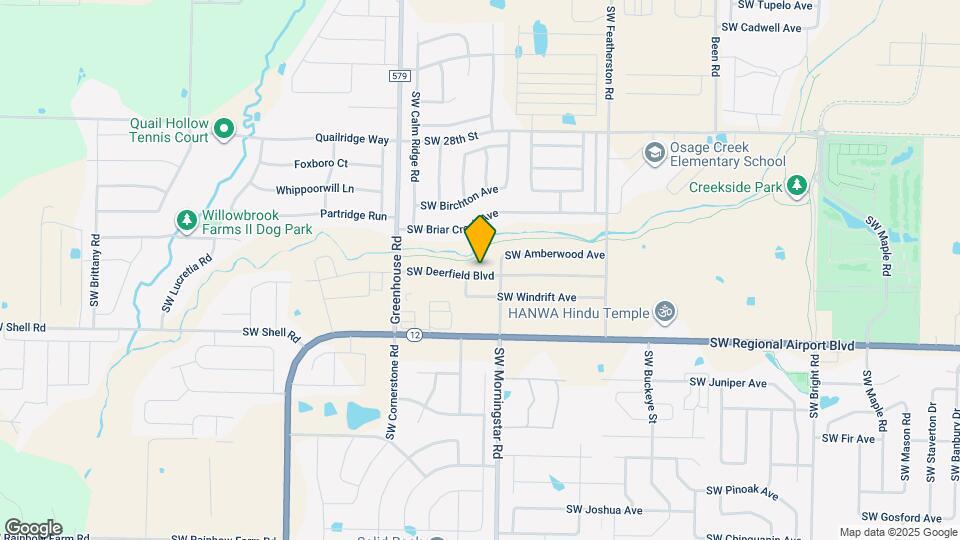 3400 SW Deerfield Blvd Map and Location Details