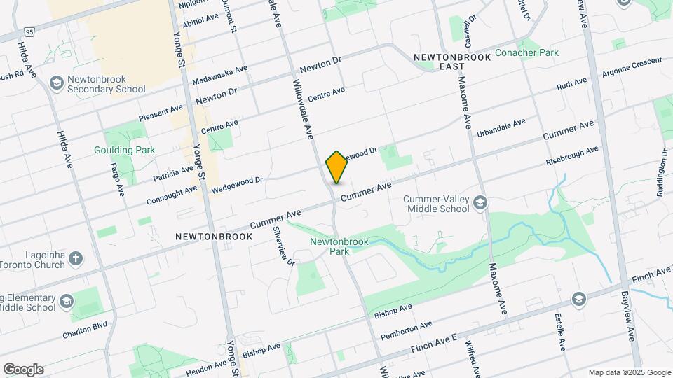 973 Willowdale Ave Map and Location Details