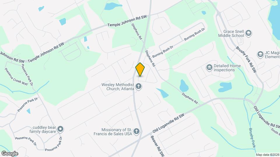 1520 Rose Pointe Dr Mapa y Detalles de la Ubicación