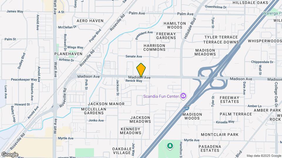 4017 Renick Way Mapa y Detalles de la Ubicación
