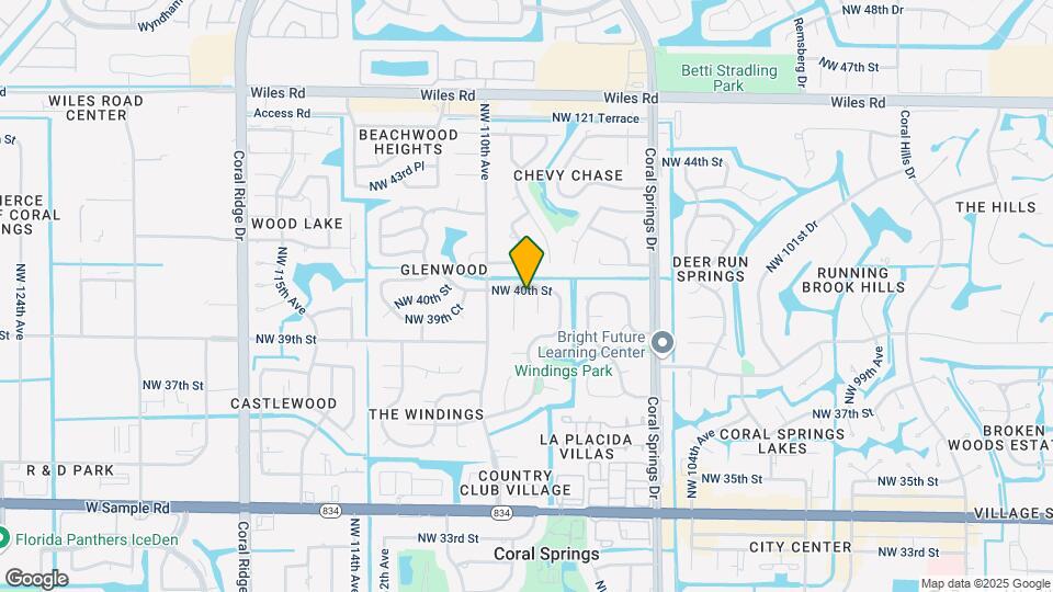 10860 NW 40th St Map and Location Details