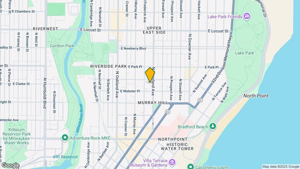 2581 N Maryland Ave Mapa y Detalles de la Ubicación