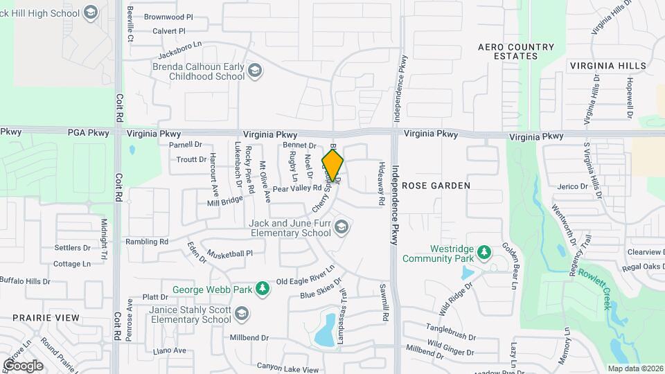 313 Cherry Spring Dr Map and Location Details