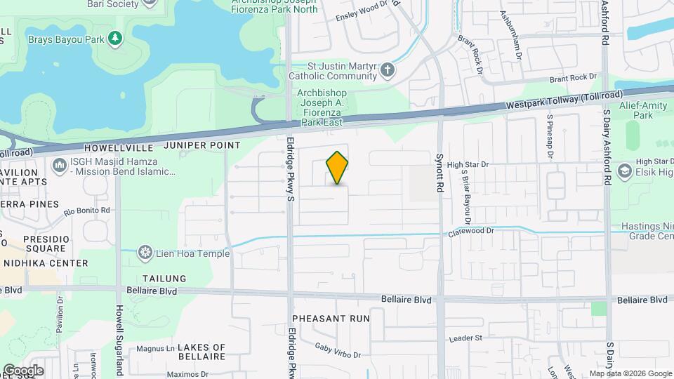13419 Laurel River Dr Map and Location Details