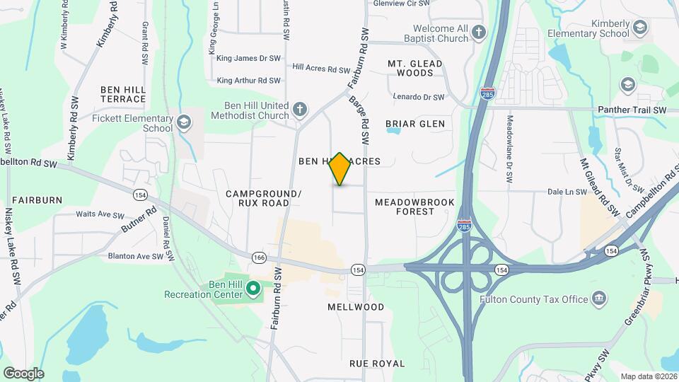 2258 Pemberton Rd SW Map and Location Details