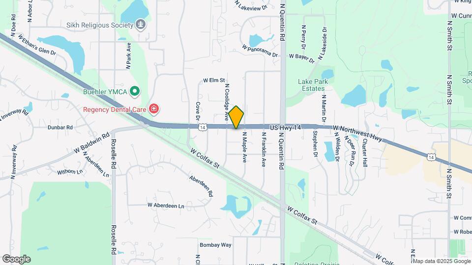 961 W Spencer Ct Map and Location Details