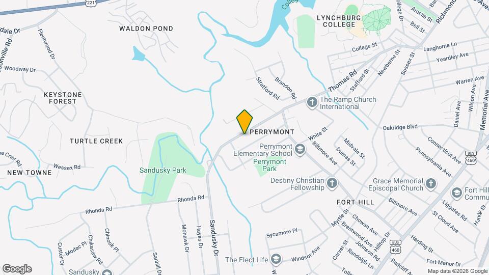4612 Greenwood Dr Map and Location Details