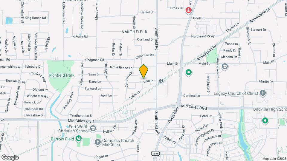 7731 Brandi Pl Map and Location Details