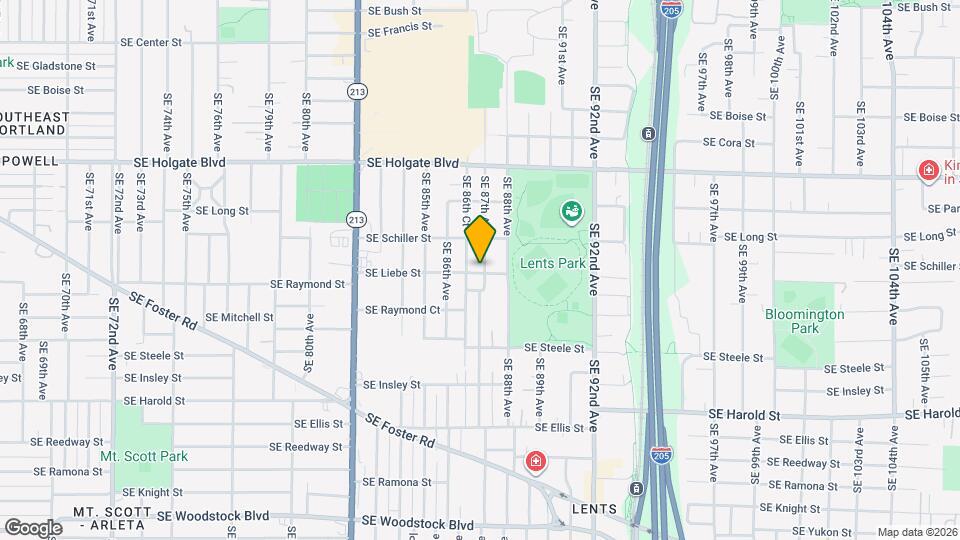 4847 SE 87th Ave Map and Location Details