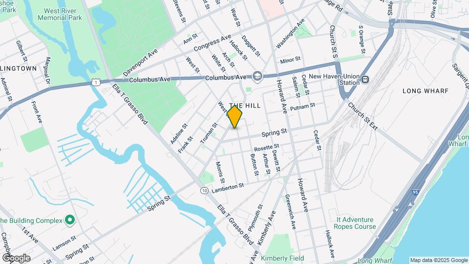 114 Hurlburt St Map and Location Details