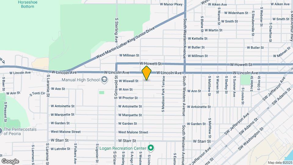 2210 W Wiswall St Map and Location Details