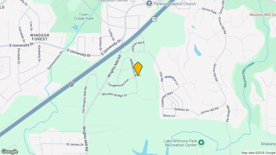 1508 Millbranch Dr Map and Location Details