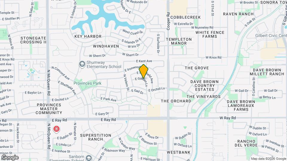 1669 E Golden Ln Mapa y Detalles de la Ubicación