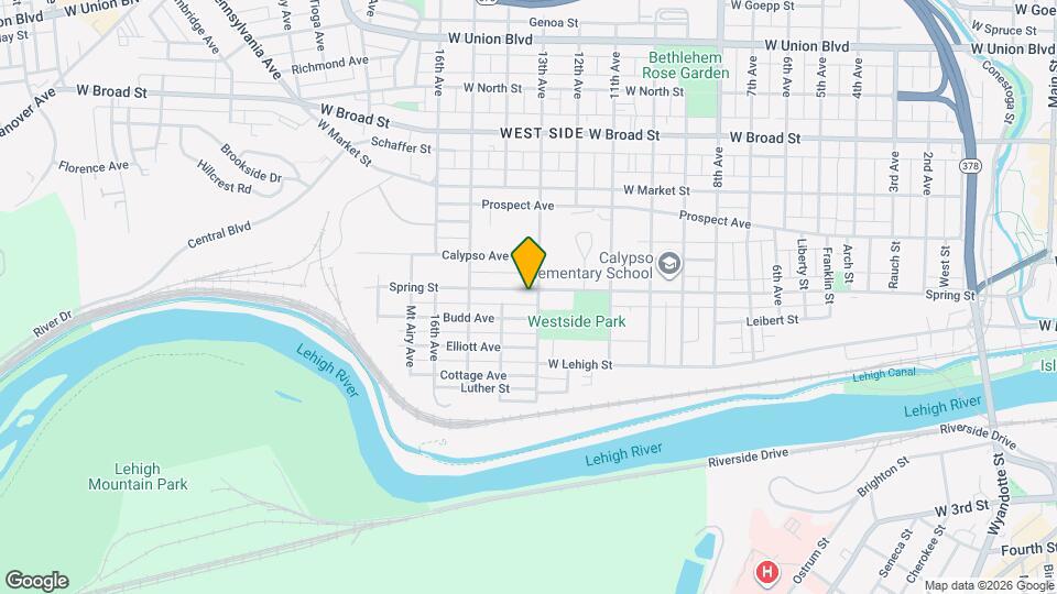 1413 Spring St Mapa y Detalles de la Ubicación