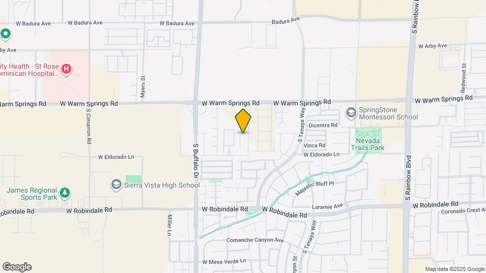 7428 Poppy Hills Ct Mapa y Detalles de la Ubicación