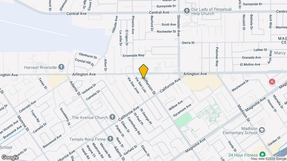 4316 Jefferson St Mapa y Detalles de la Ubicación