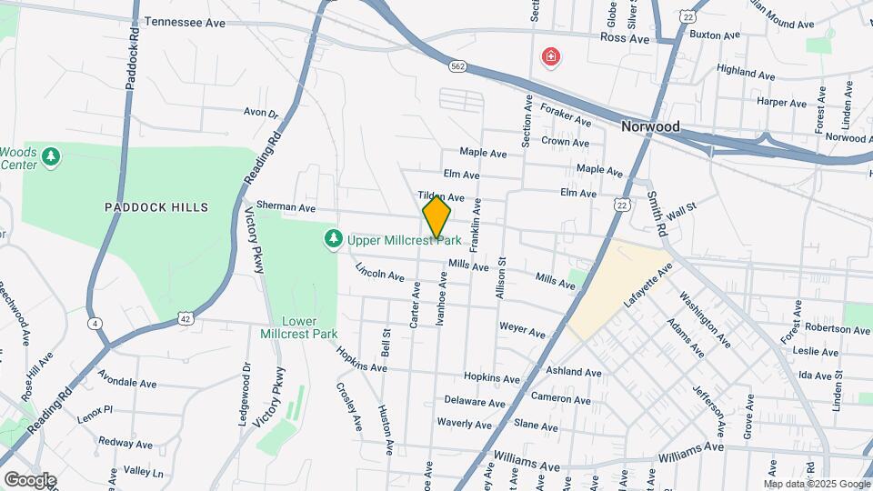 1815 Cleveland Ave Map and Location Details