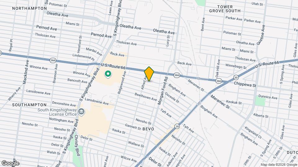 4356 Bingham Ave Mapa y Detalles de la Ubicación