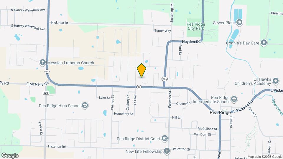 1713 Booker Cir Map and Location Details