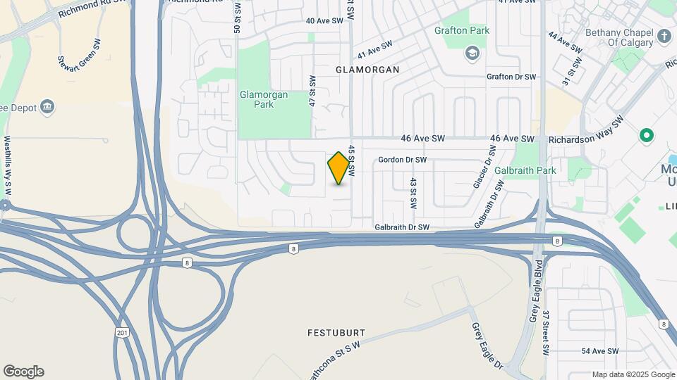 4915 45 St SW Map and Location Details