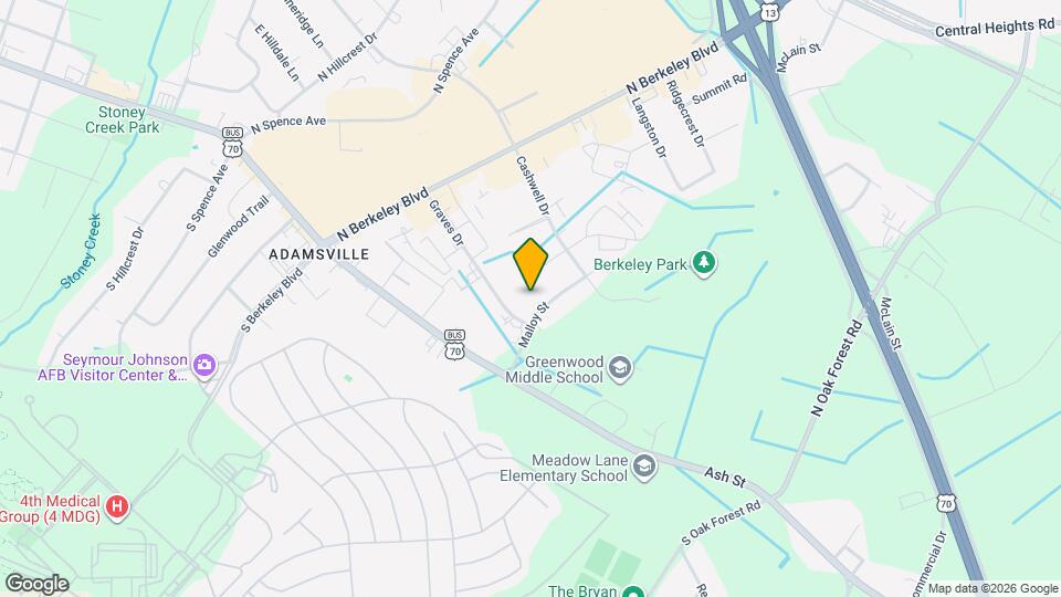 Abbott Crossing Map and Location Details