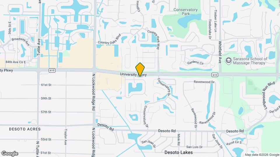 3475 Parkridge Cir Map and Location Details