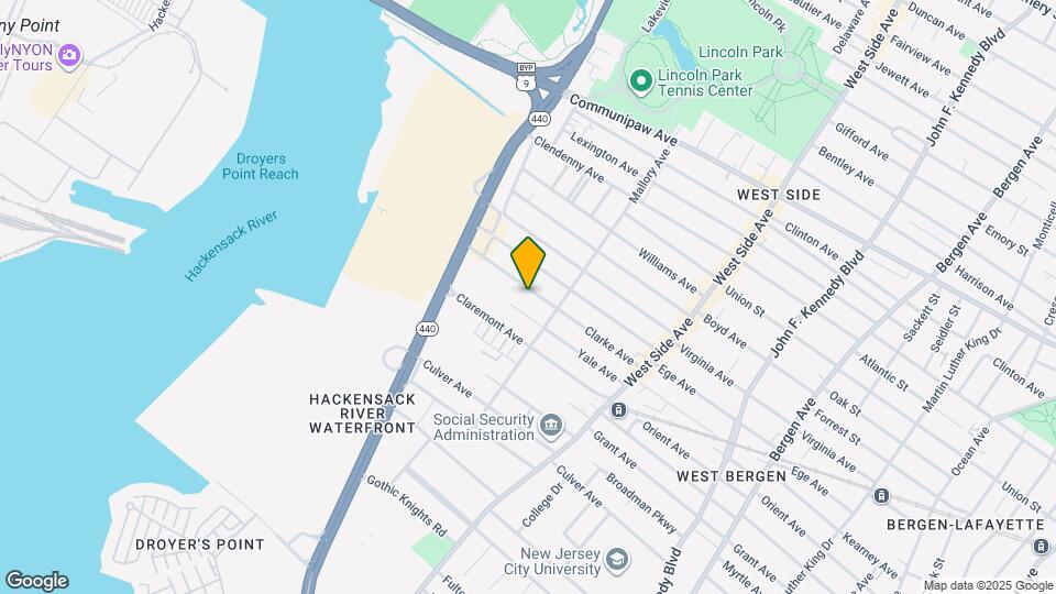 111 Clarke Ave Map and Location Details