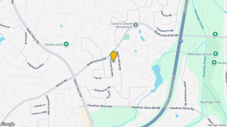 4600 Timrose Rd NW Mapa y Detalles de la Ubicación