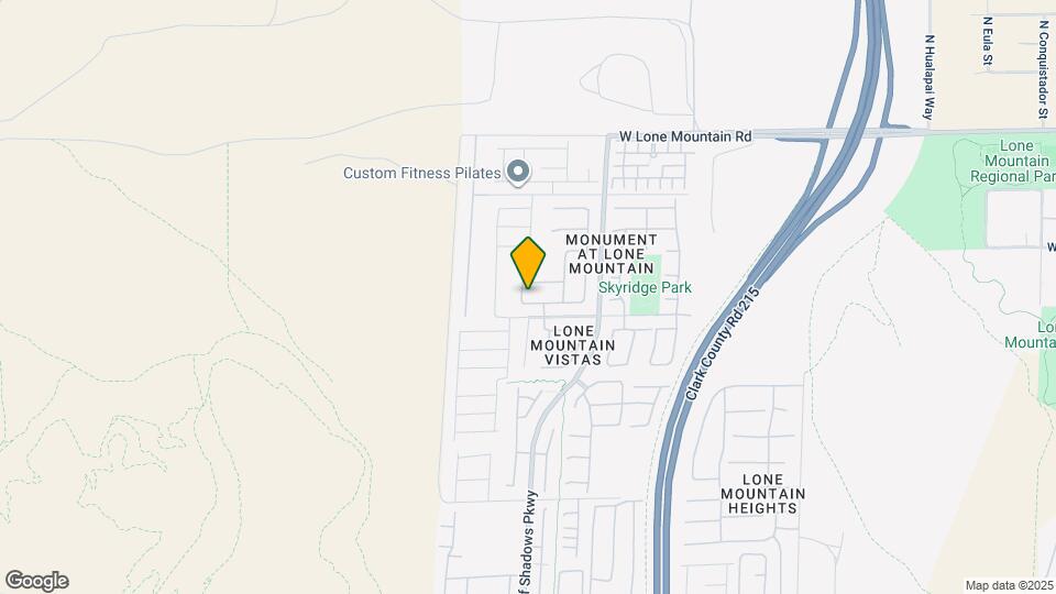 10708 Cliff Mountain Ave Map and Location Details