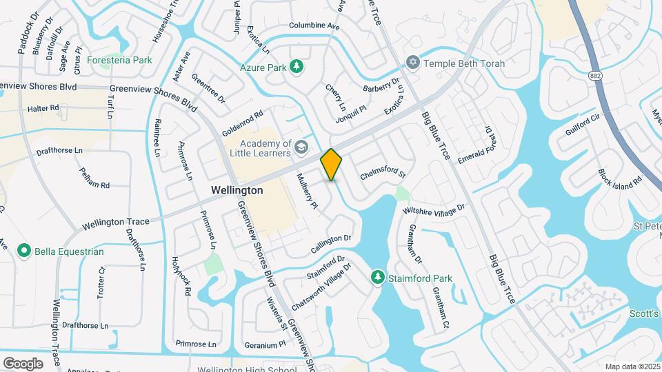 1106 Staghorn St Map and Location Details