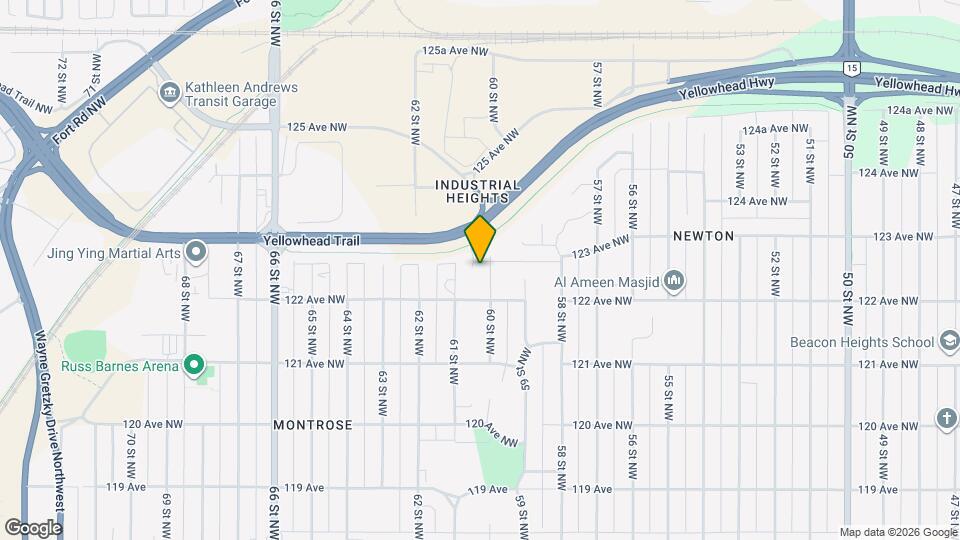 12224-12260 60 St NW Map and Location Details