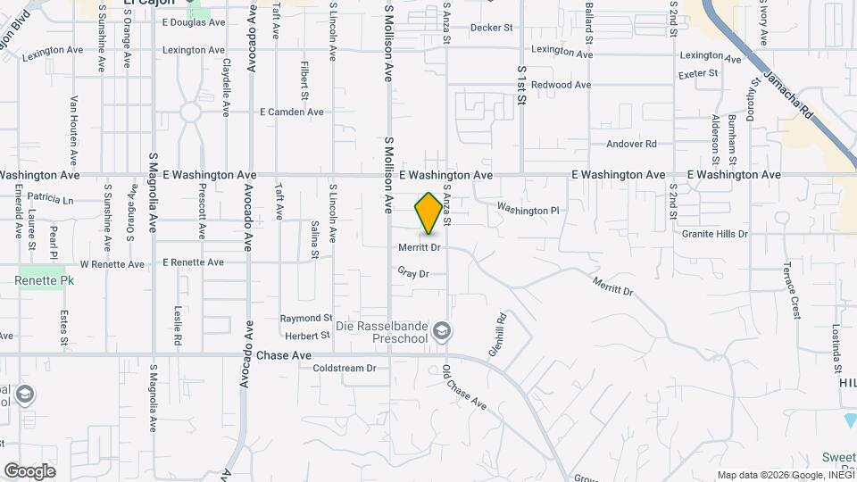 972 Merritt Dr Map and Location Details