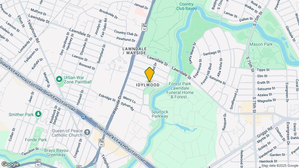 6701 Park Ln Map and Location Details