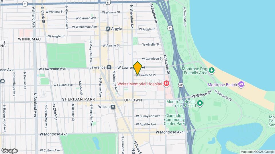 941 W Lakeside Pl, Unit 4715-22N Map and Location Details