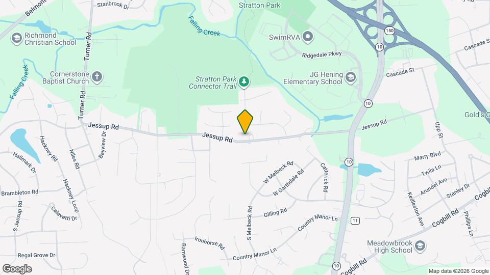 5532 Jessup Rd Map and Location Details