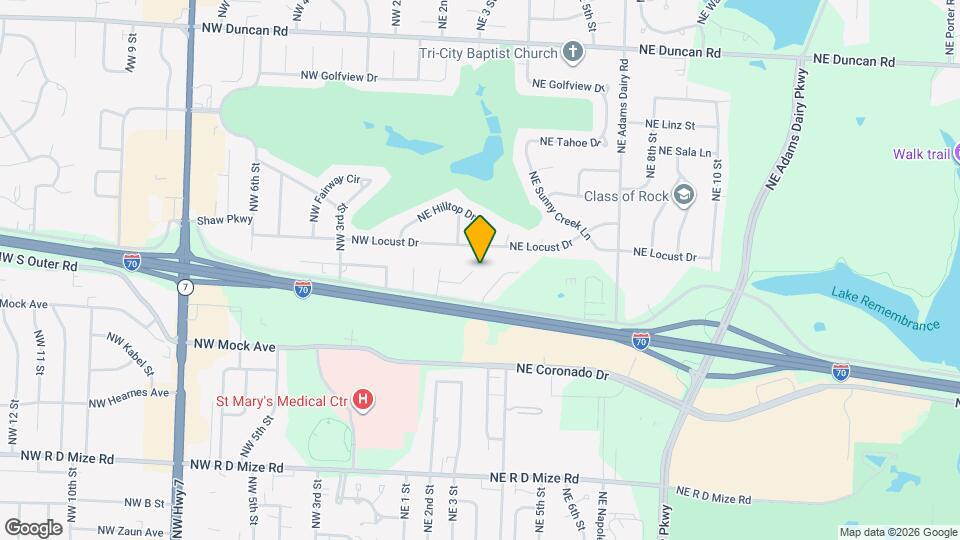 324 NE Cedar Ct Map and Location Details