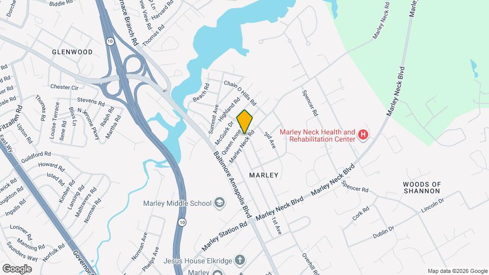 25 Marley Neck Rd Map and Location Details