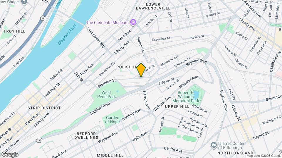 3116 Brereton St, Unit 2 Map and Location Details