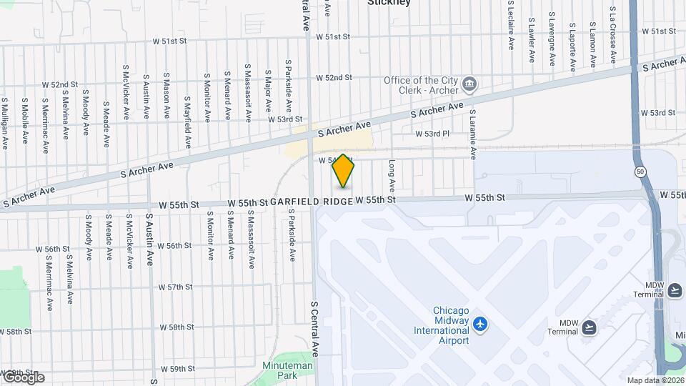 5508 W 55th St Map and Location Details