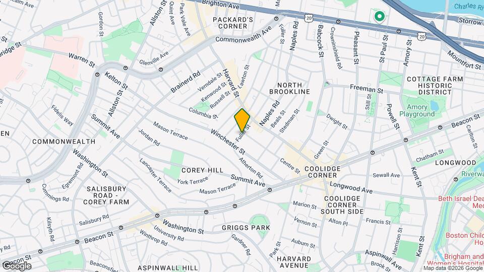 25 Fuller St Map and Location Details