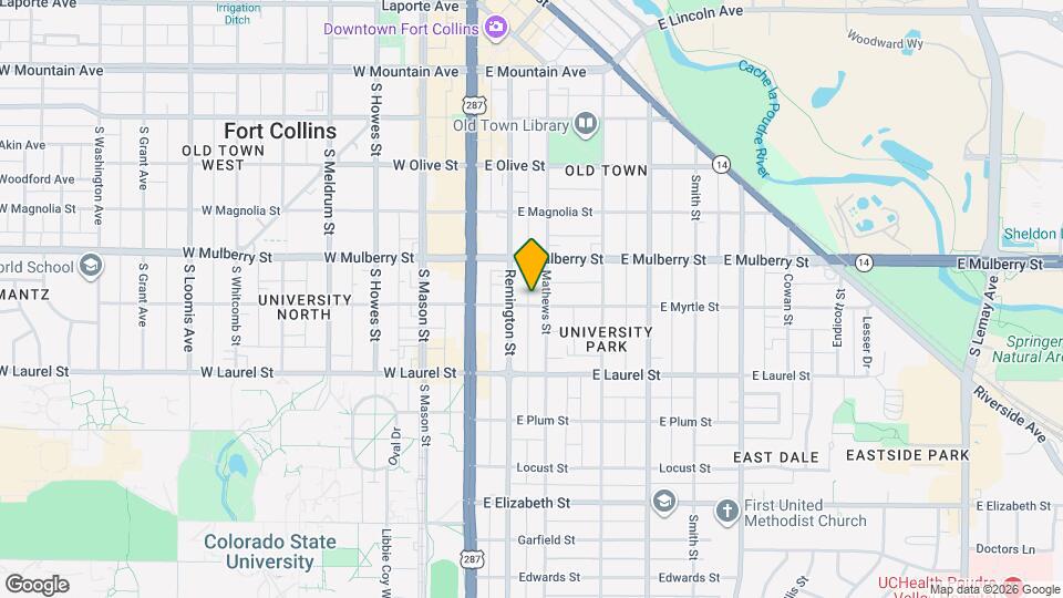 216 E Myrtle St Map and Location Details